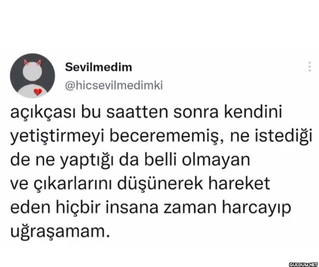 açıkçası bu saatten sonra...