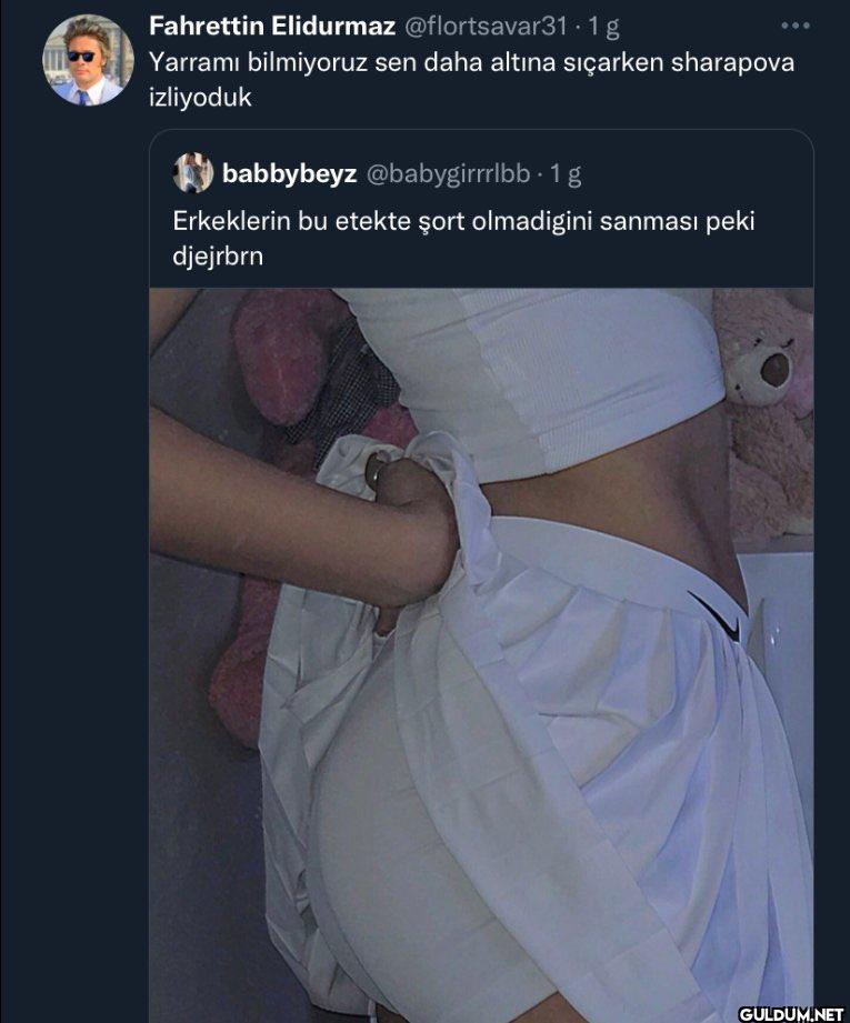 g Yarramı bilmiyoruz sen...