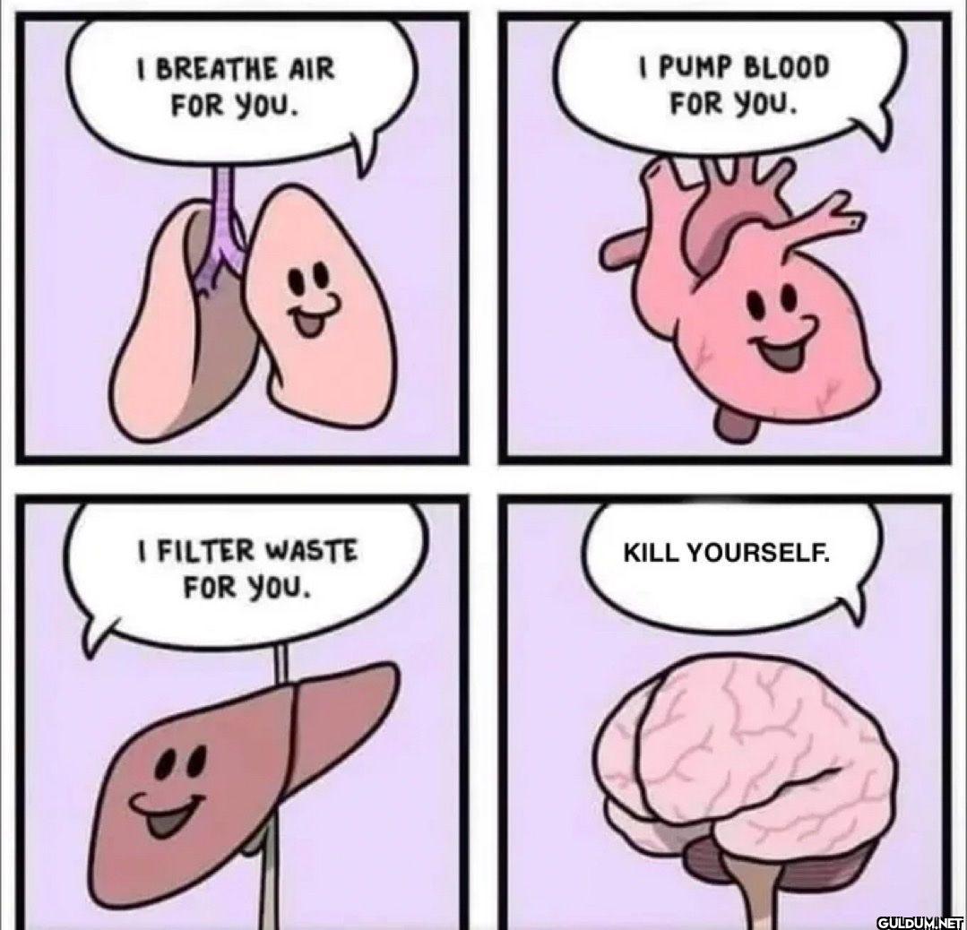 I BREATHE AIR FOR YOU. I...