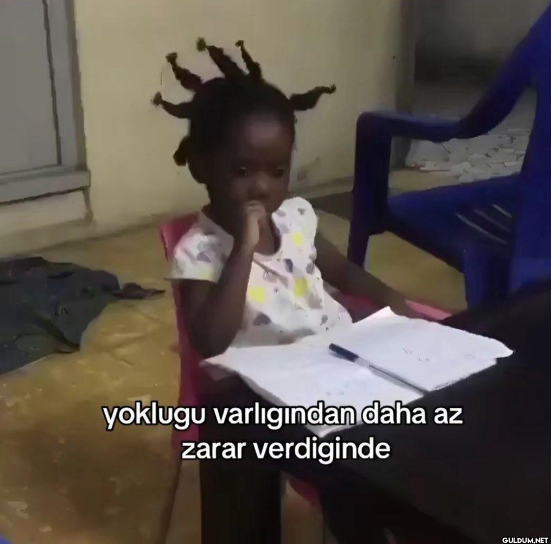 yoklugu varligindan daha...