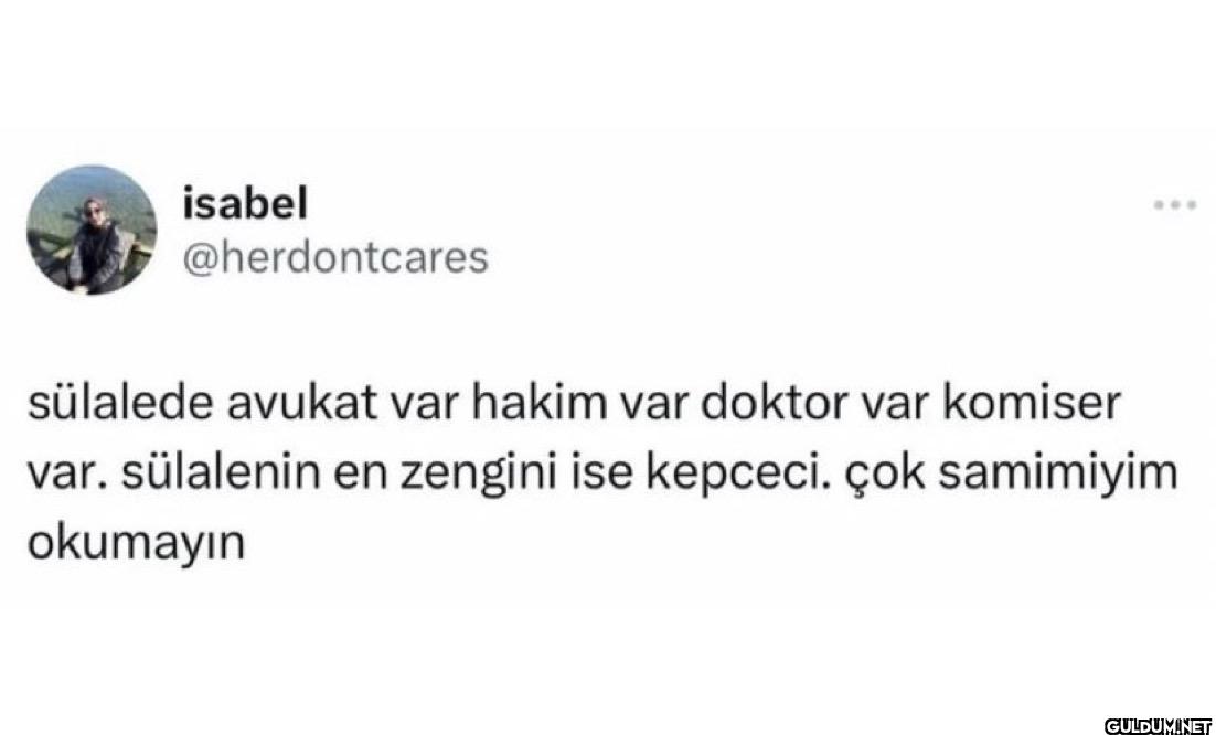 sülalede avukat var hakim...