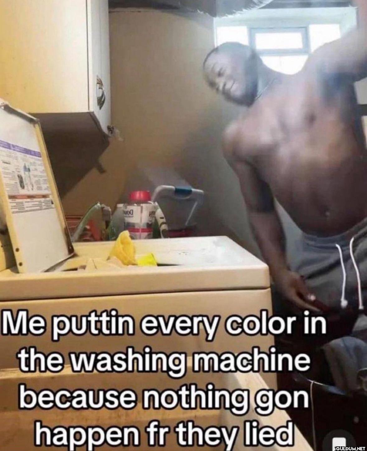 NOⱭ Me puttin every color...