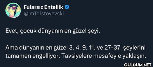 Evet, çocuk dünyanın en...