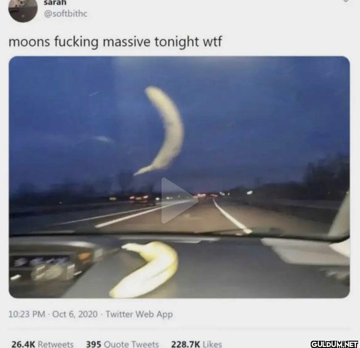 moons fucking massive...