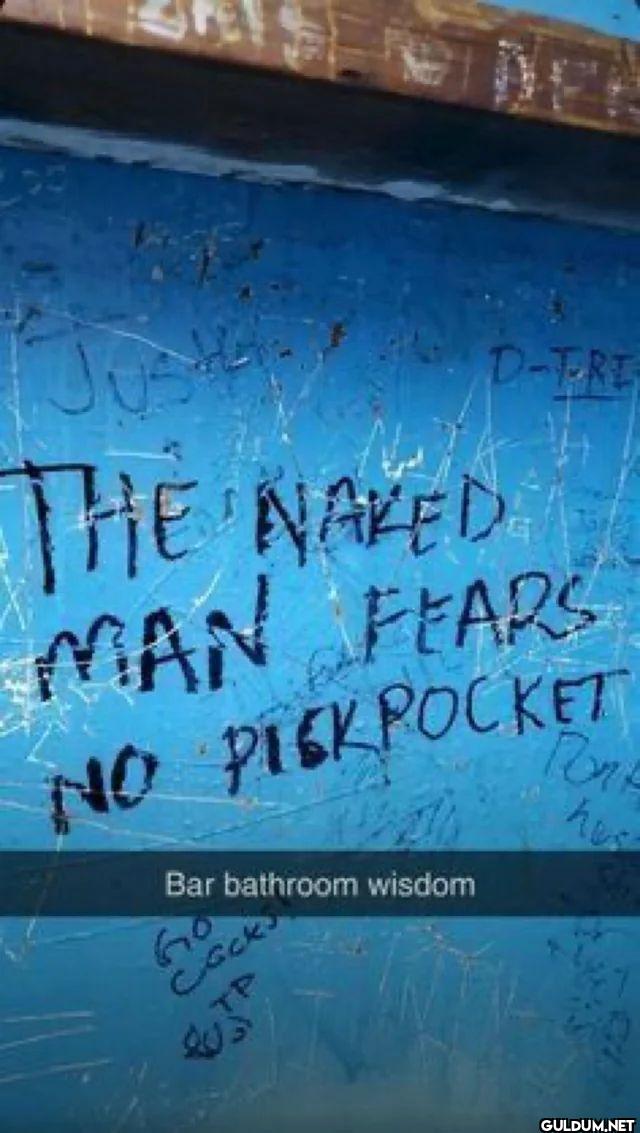 THE NAKED MAN FEARS NO...