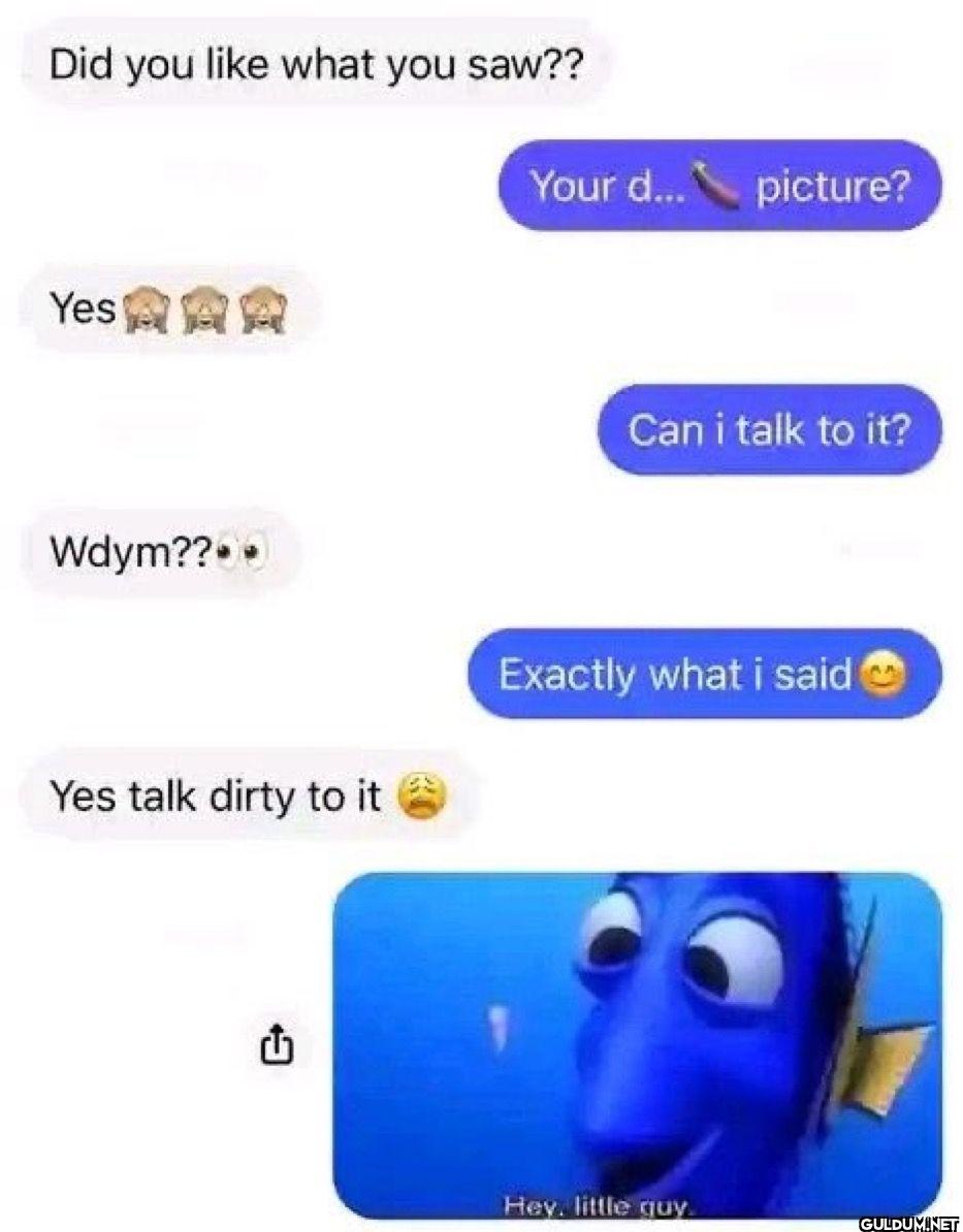Did you what you saw??...