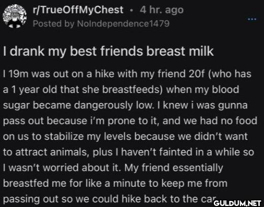 ㅤ    r/TrueOffMyChest ⚫ 4...