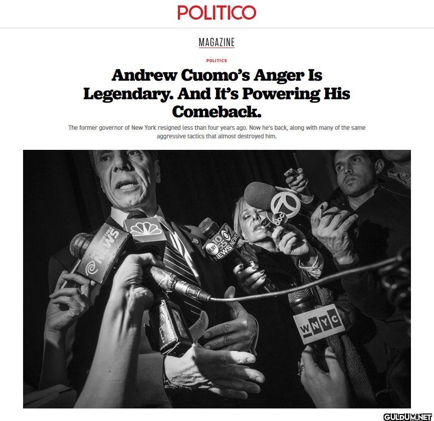 POLITICO MAGAZINE POLITICS...