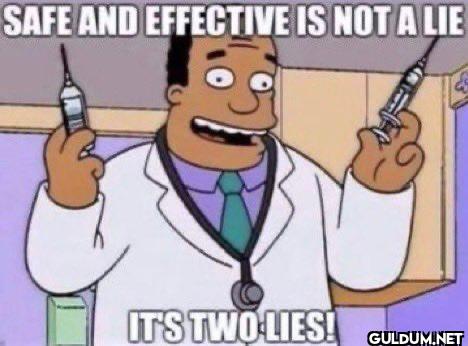 Just saying.    SAFE AND...