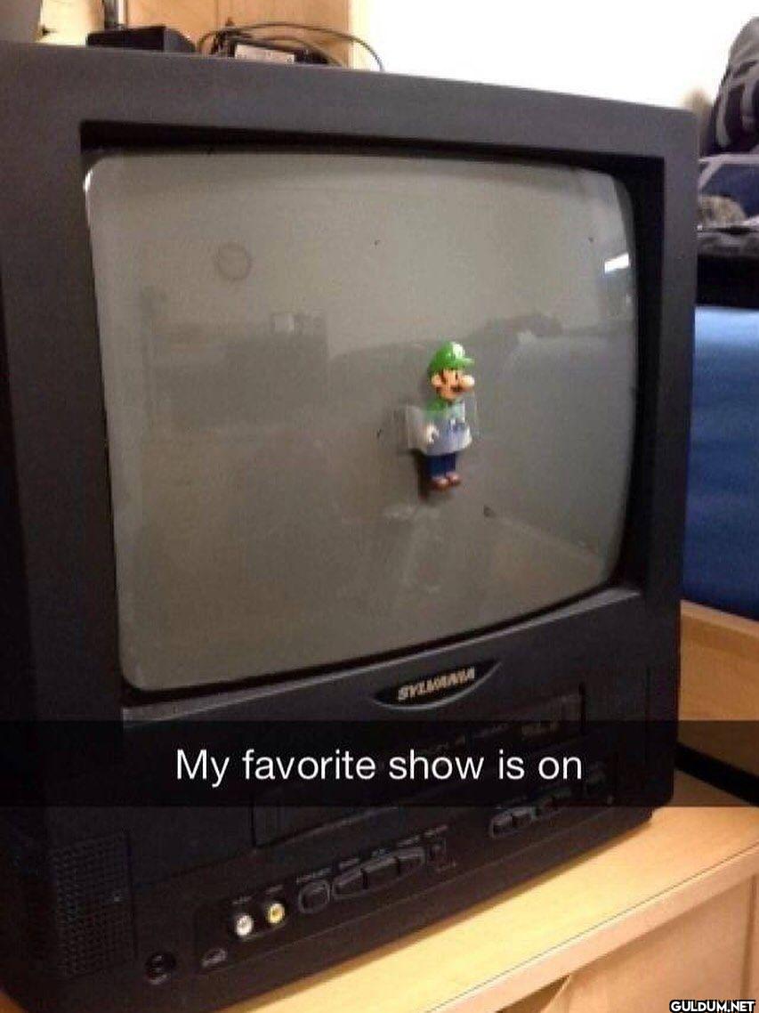 My favorite show is on