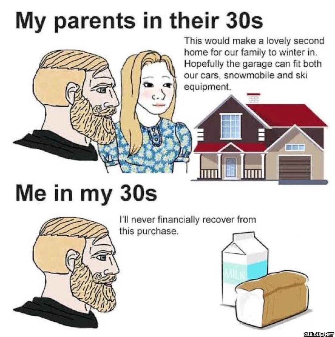My parents in their 30s...