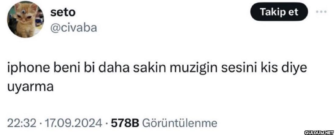 Takip et iphone beni bi...