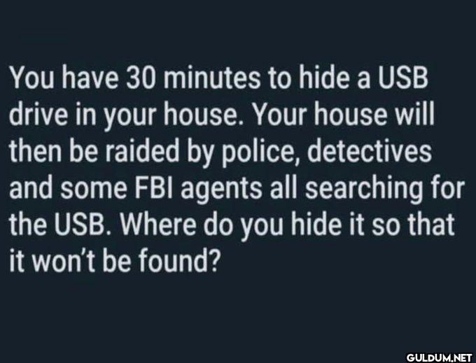 🤔    You have 30 minutes...