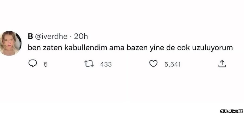 20h . ben zaten...