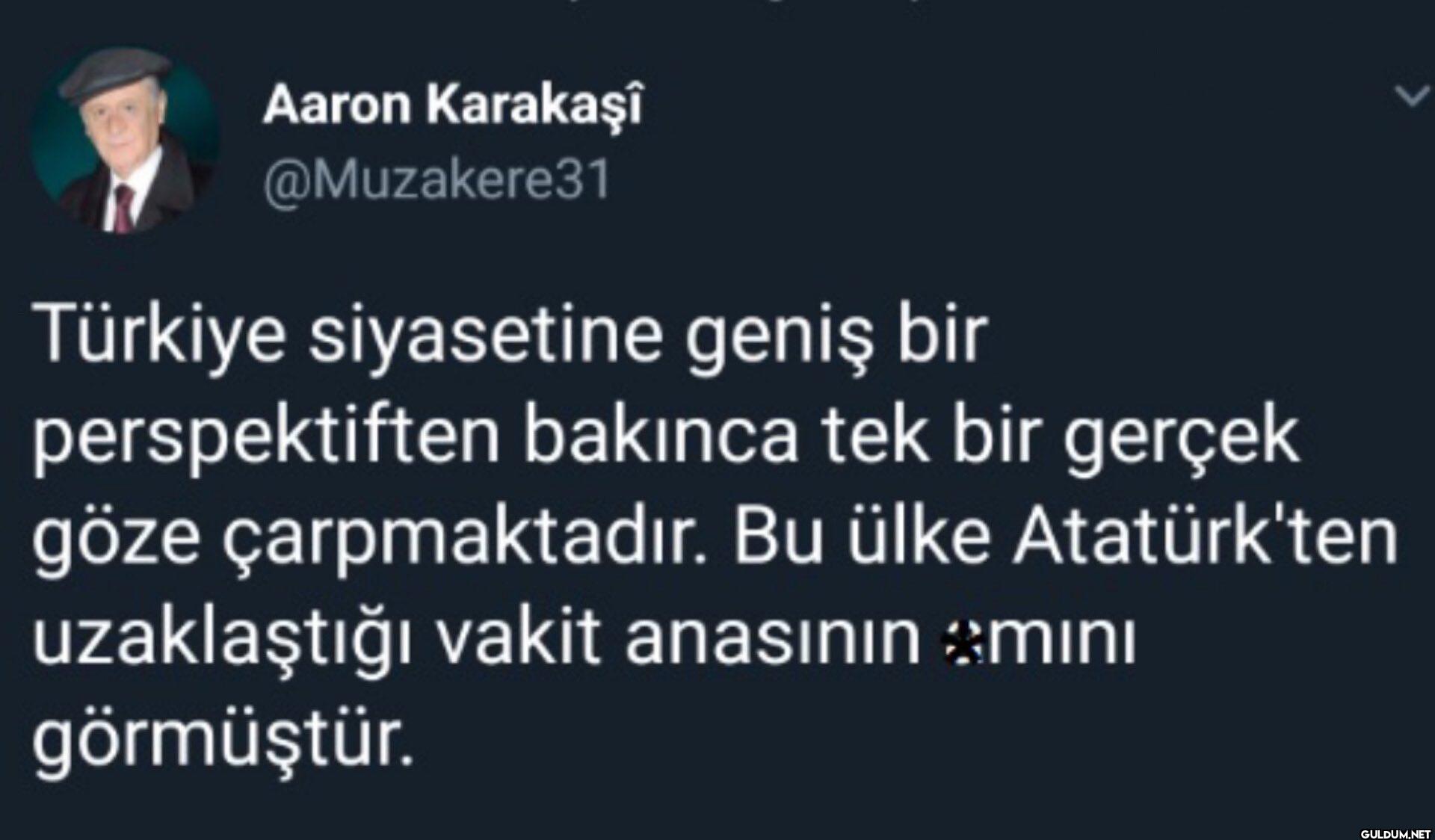 Türkiye siyasetine geniş...