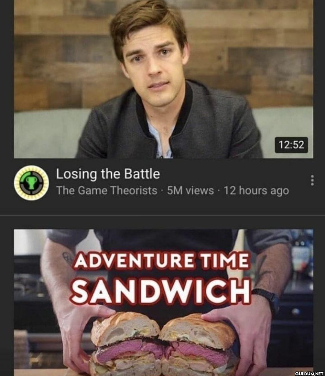 12:52 Losing the Battle...