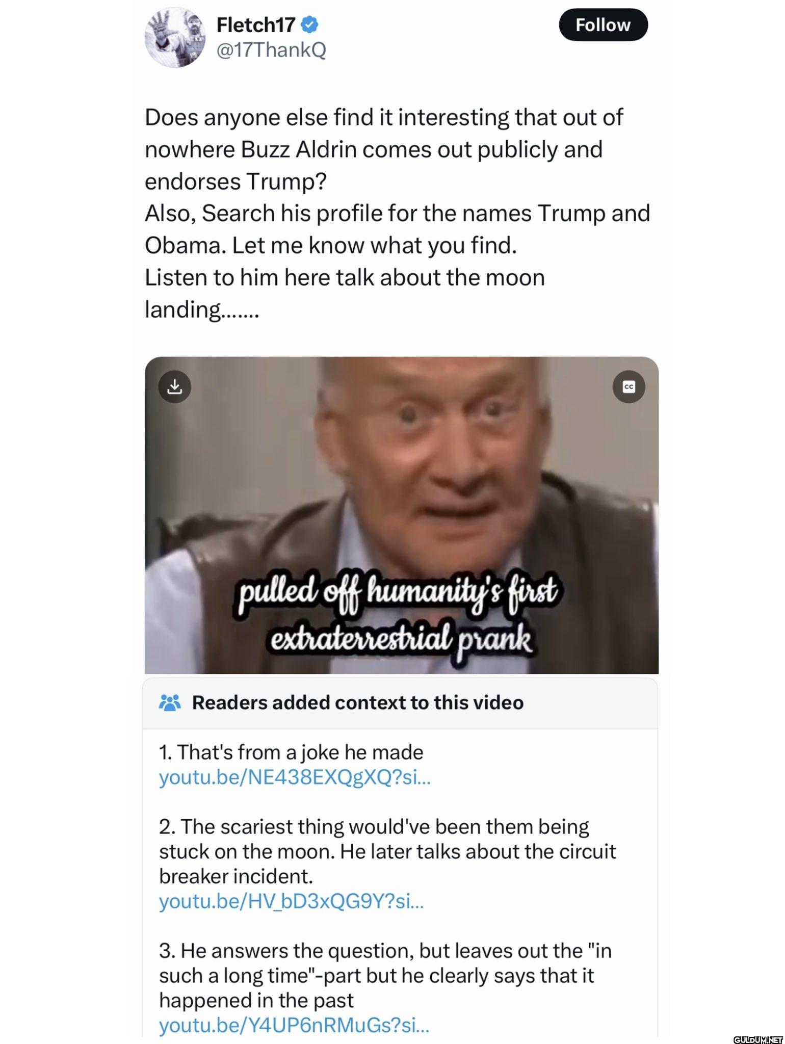 Did we go on the moon or...