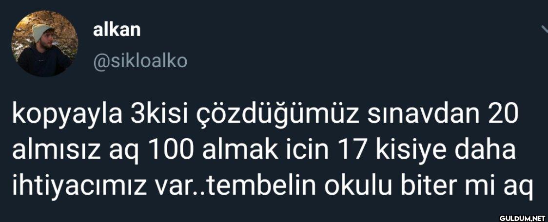 kopyayla 3kisi çözdüğümüz...