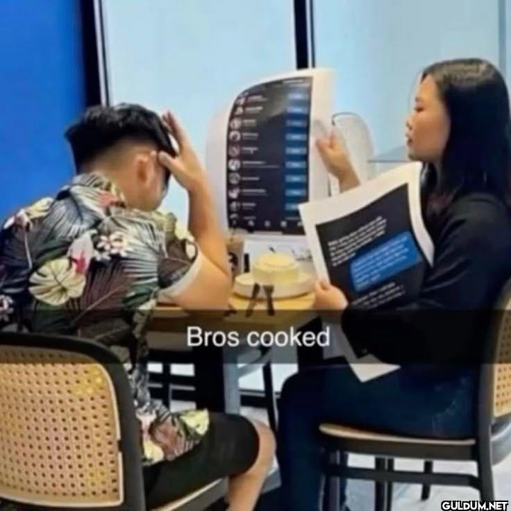 Bros cooked
