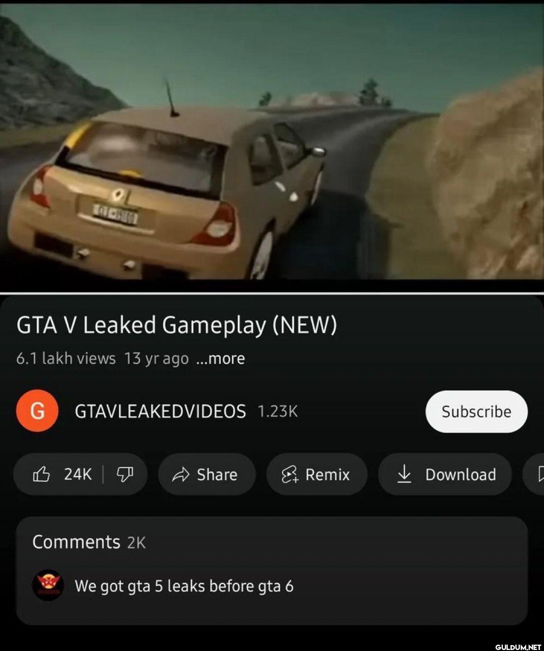 GTA V Leaked Gameplay...