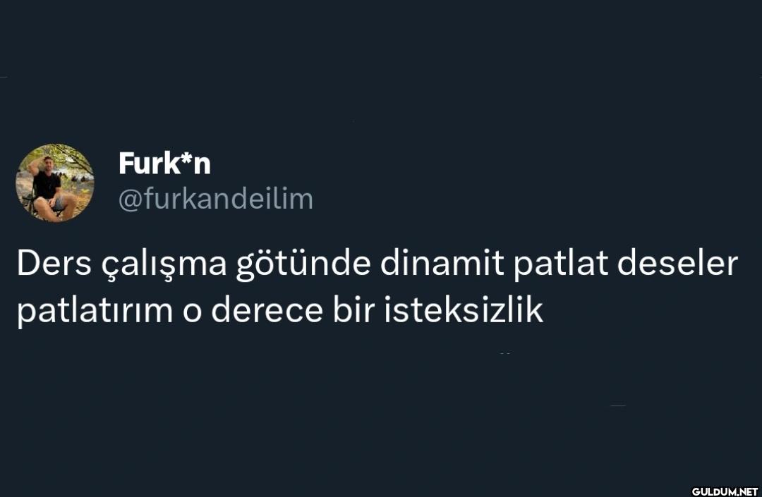 Ders çalışma götünde...