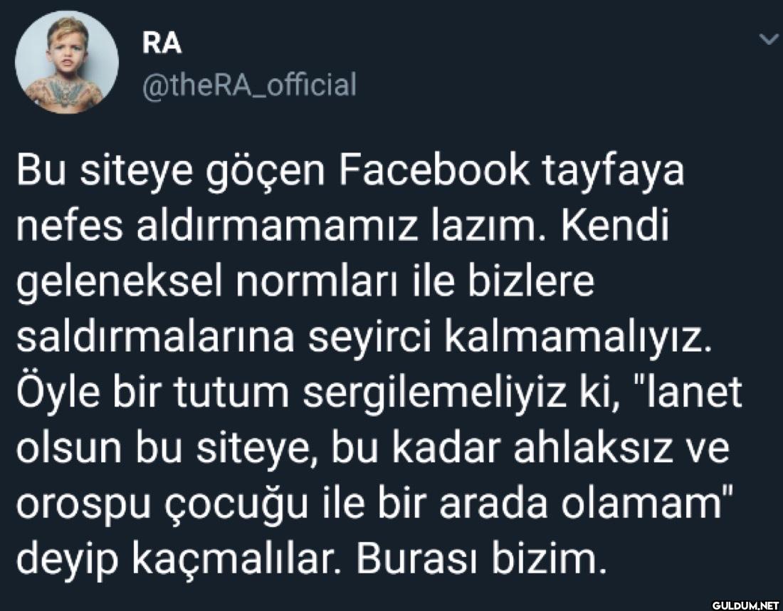 Bu siteye göçen Facebook...