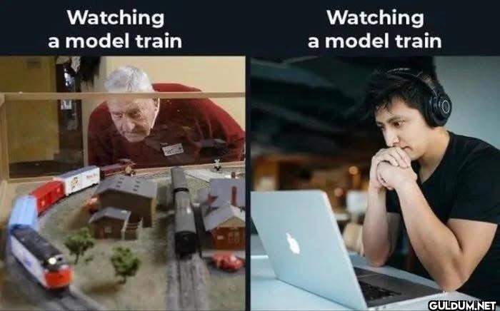 Watching a model train...