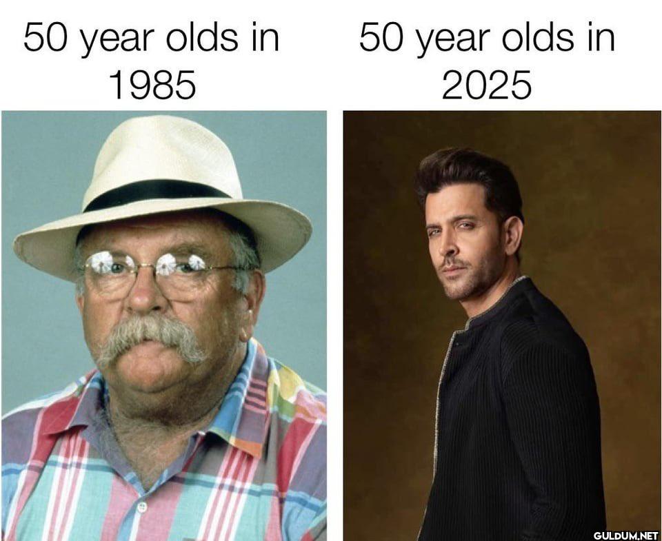 50 year olds in 1985 50...