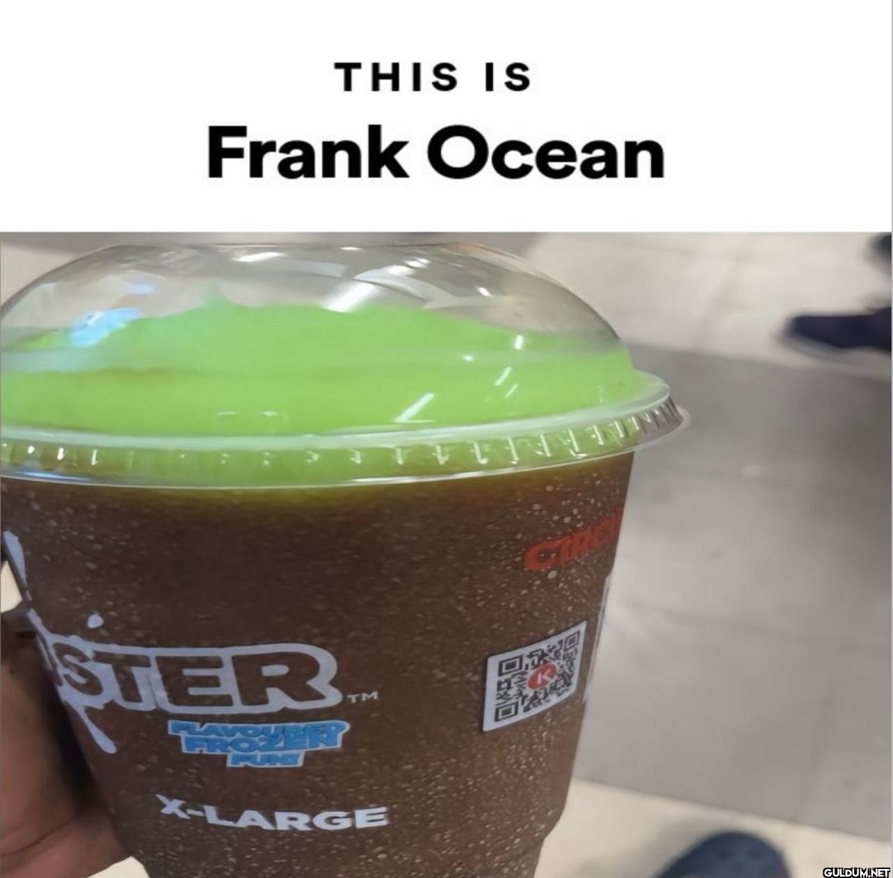 THIS IS Frank Ocean STER...