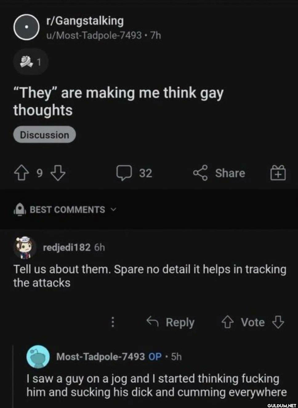 1 r/Gangstalking...