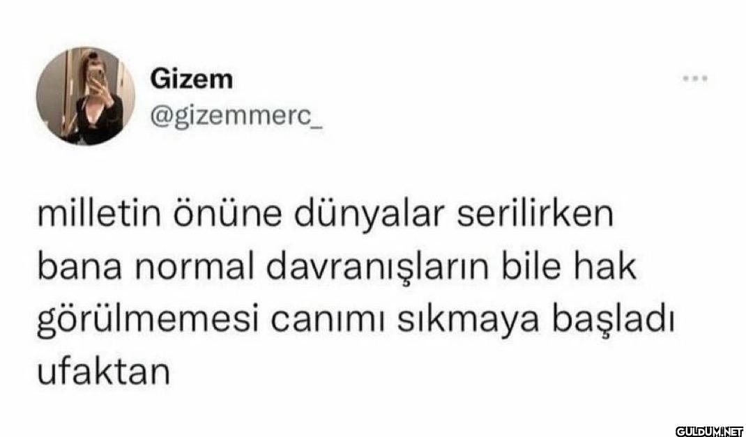 milletin önüne dünyalar...