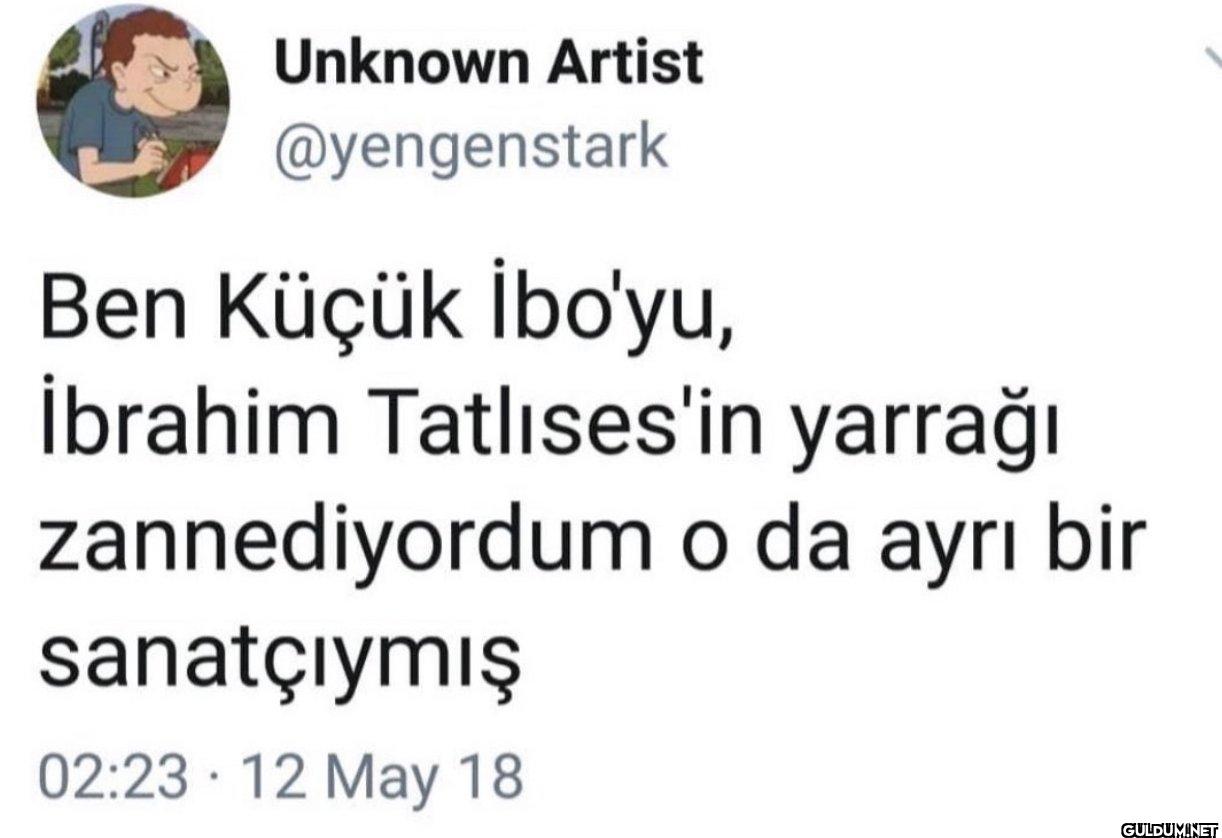 Ben Küçük İbo'yu, İbrahim...