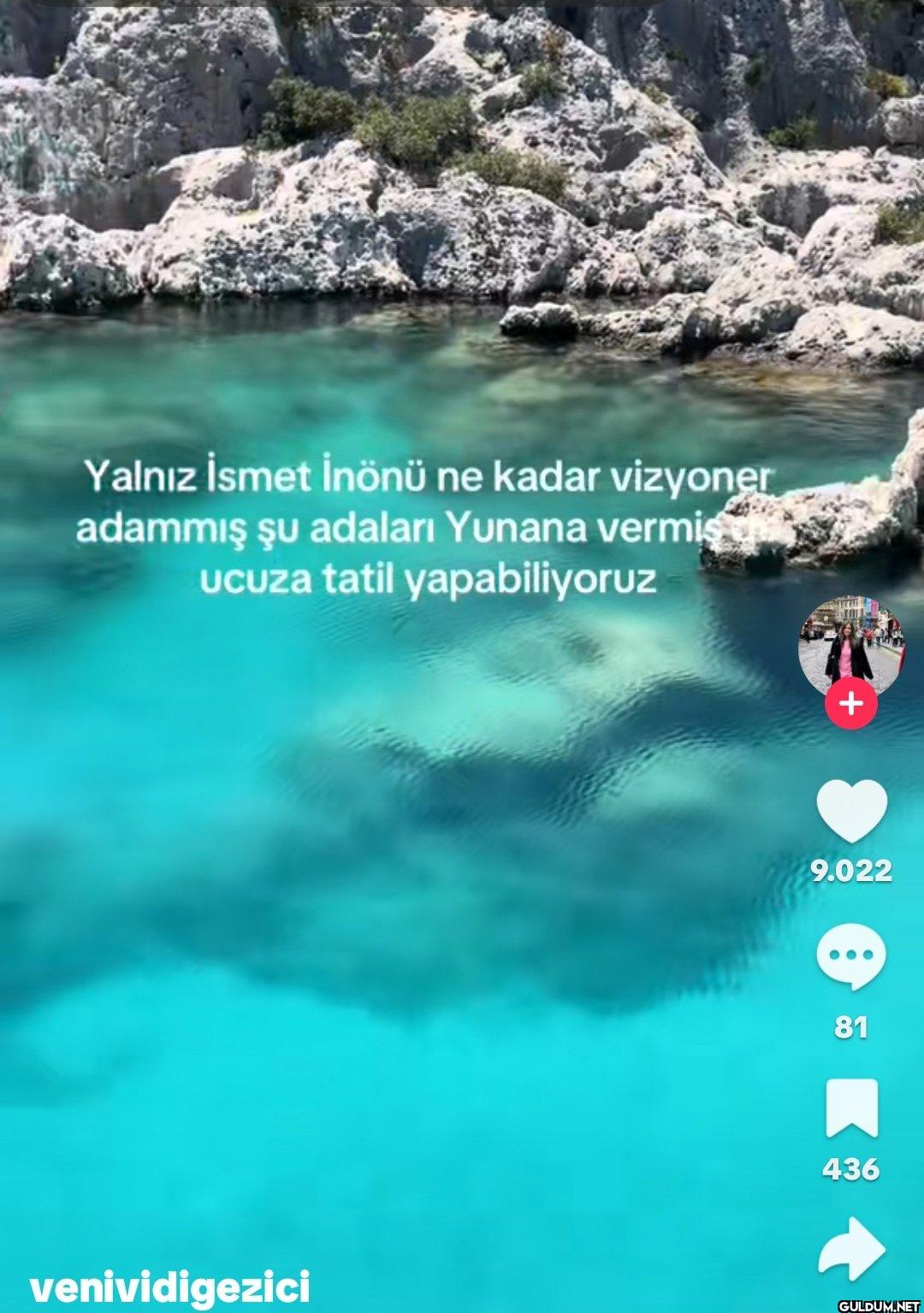 Yalnız İsmet İnönü ne...