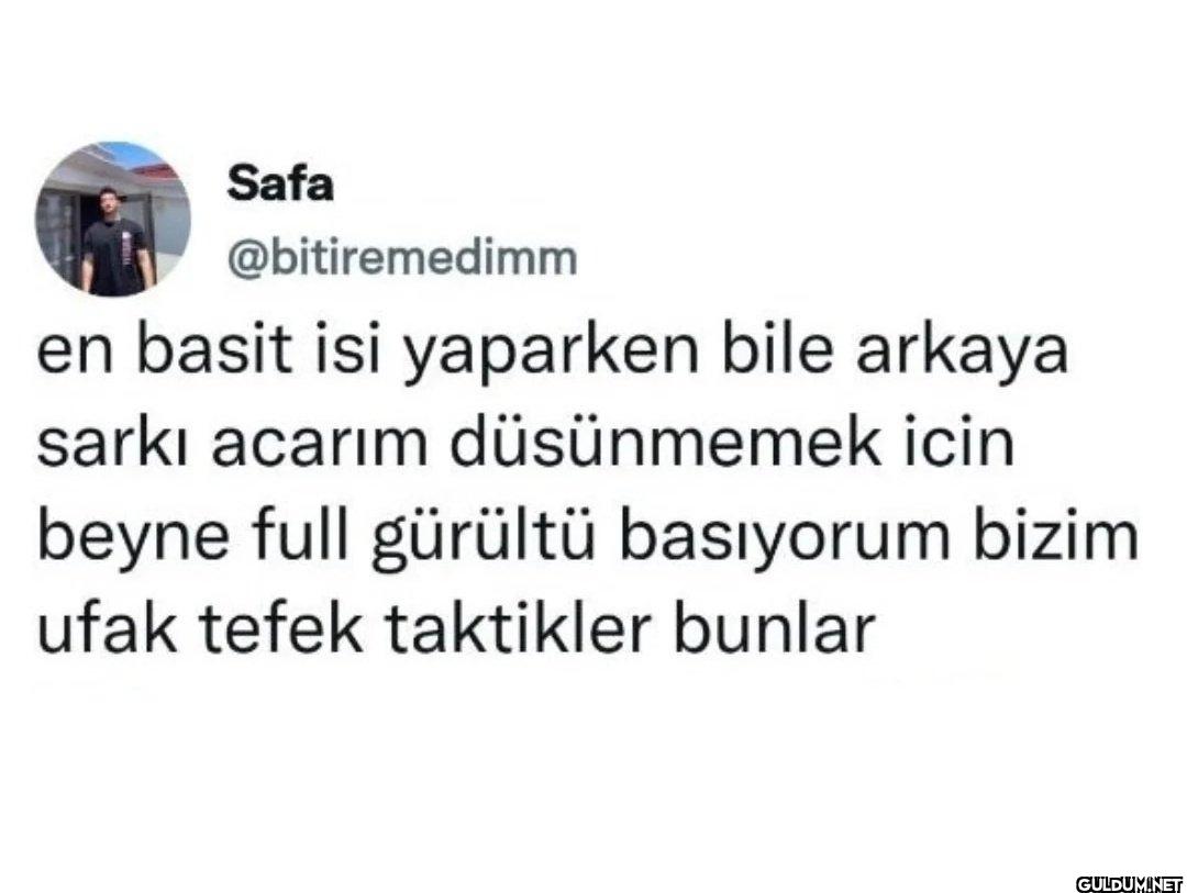 en basit isi yaparken bile...