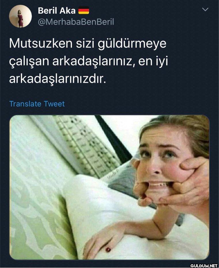 Mutsuzken sizi güldürmeye...