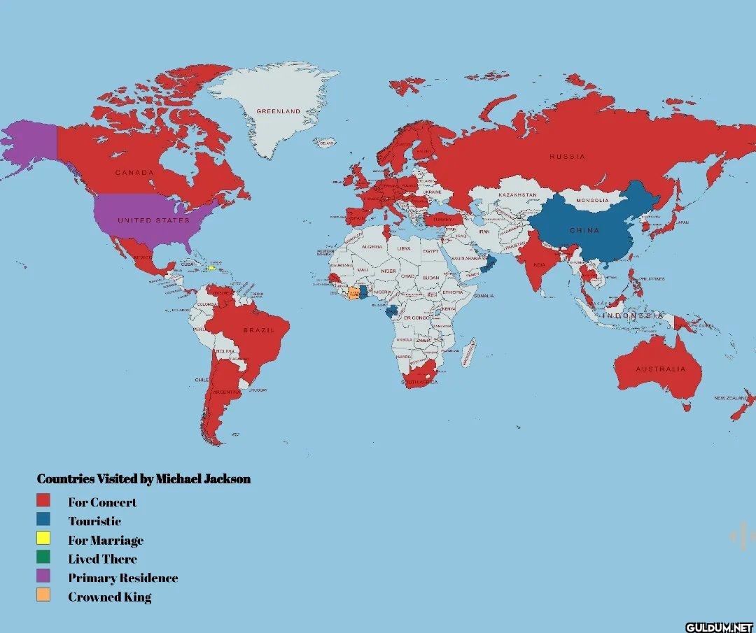Countries Visited by...