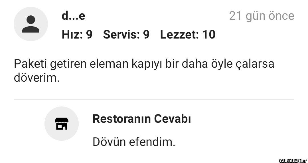 d...e Hız: 9 Servis: 9...