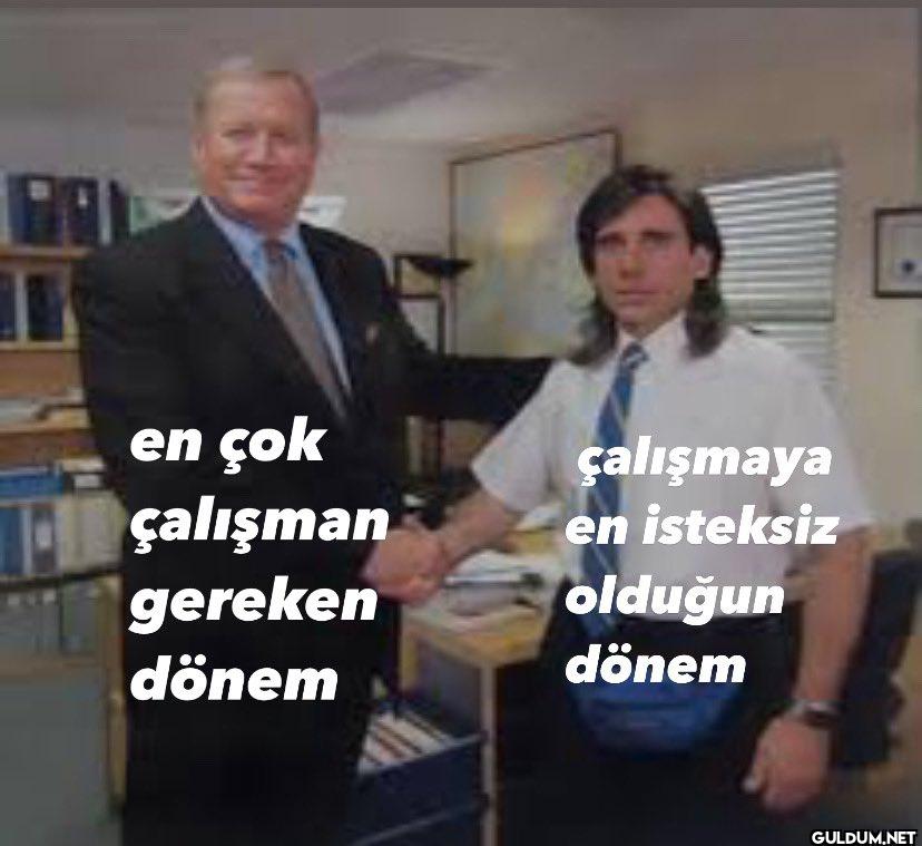 en çok çalışman gereken...