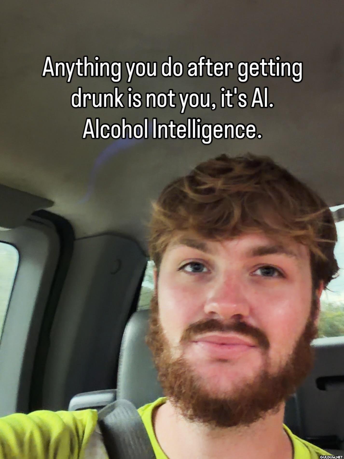 Anything you do after...