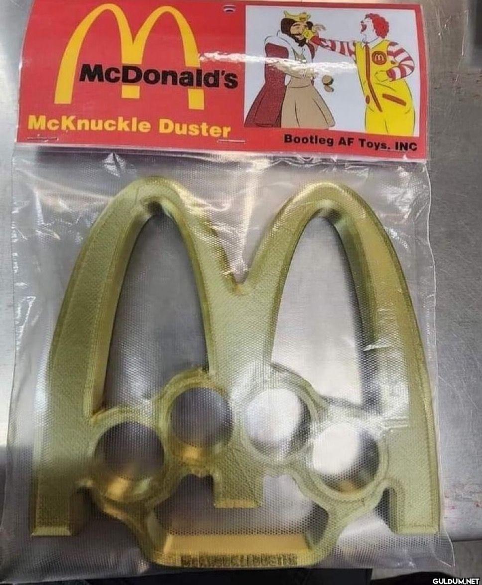 con McDonald's McKnuckle...
